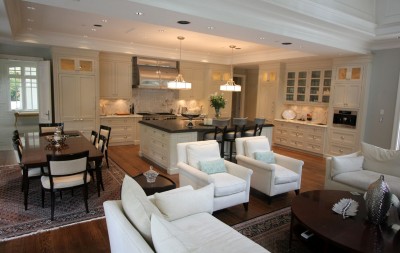 elegant white kitchen